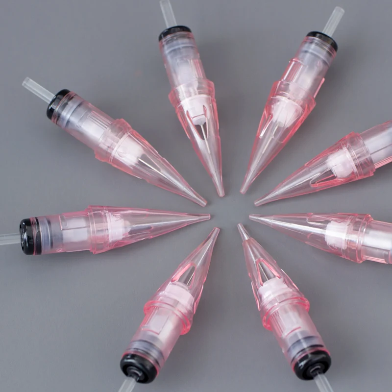 Professional Disposable Tattoo Needle Cartridge 1 Round Liner 1RL Shader Magnum for Cartridge Tattoo Pen Machine