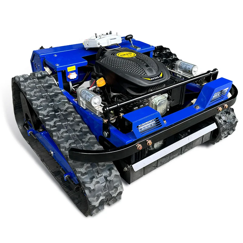 China automatic mini flail robot bush mower diesel lawn mower