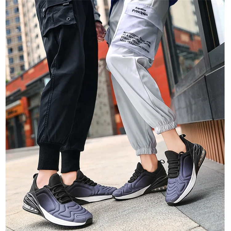 
Chinese Footwear Manufacturer Air Cushion Sports Shoes Couples Sneakers Fashion Women Men Running Jogging Casual Shoes 