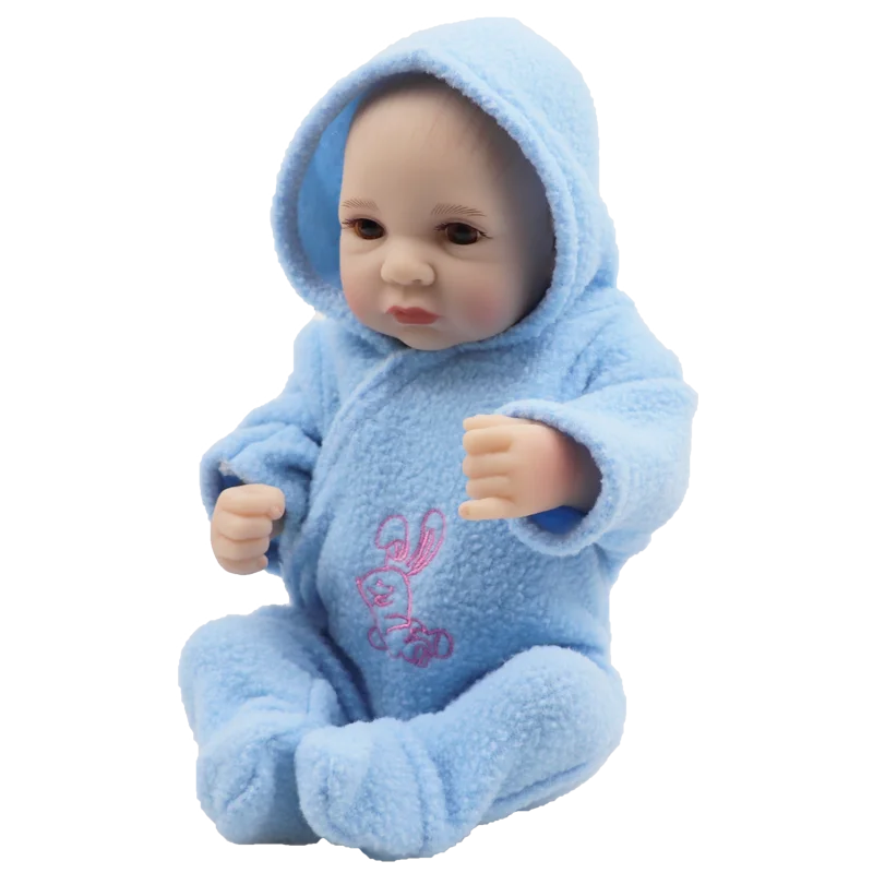 Bebe Reborn Doll Birthday Gifts 28 cm Reborn Baby Doll Kids Newborn Toy Dolls for Boy