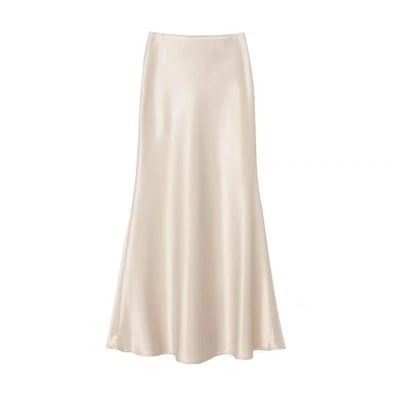 Женская Длинная Элегантная облегающая юбка