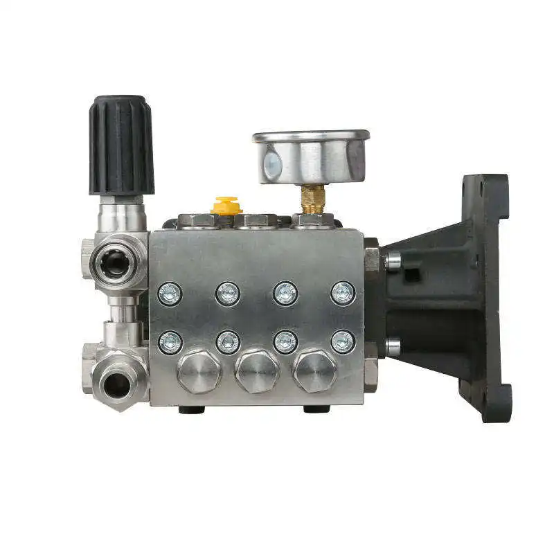 High Pressure Pump 100 Bar Washer Plunger Pump Head Car Wash High Pressure Water Pump