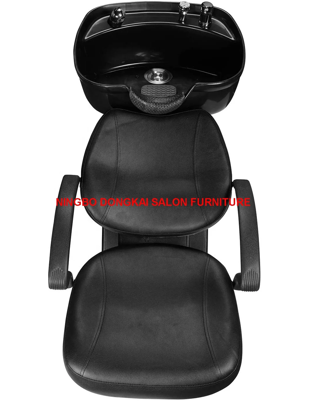 
shampoo bowl backwash unit / backwash shampoo unit salon furniture / portable shampoo basin and chair 