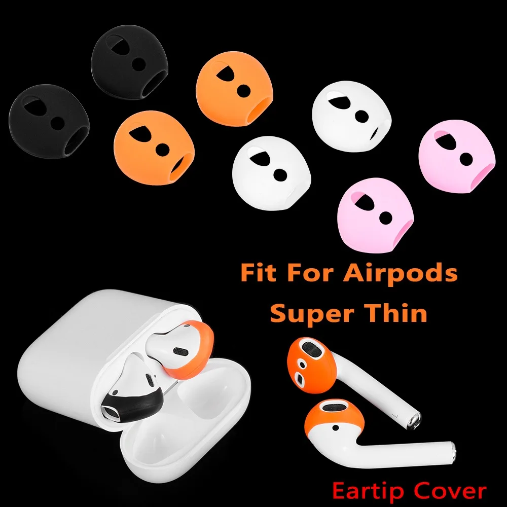 1 пара Противоскользящих ушных наконечников для Airpods силиконовых ушных крючков