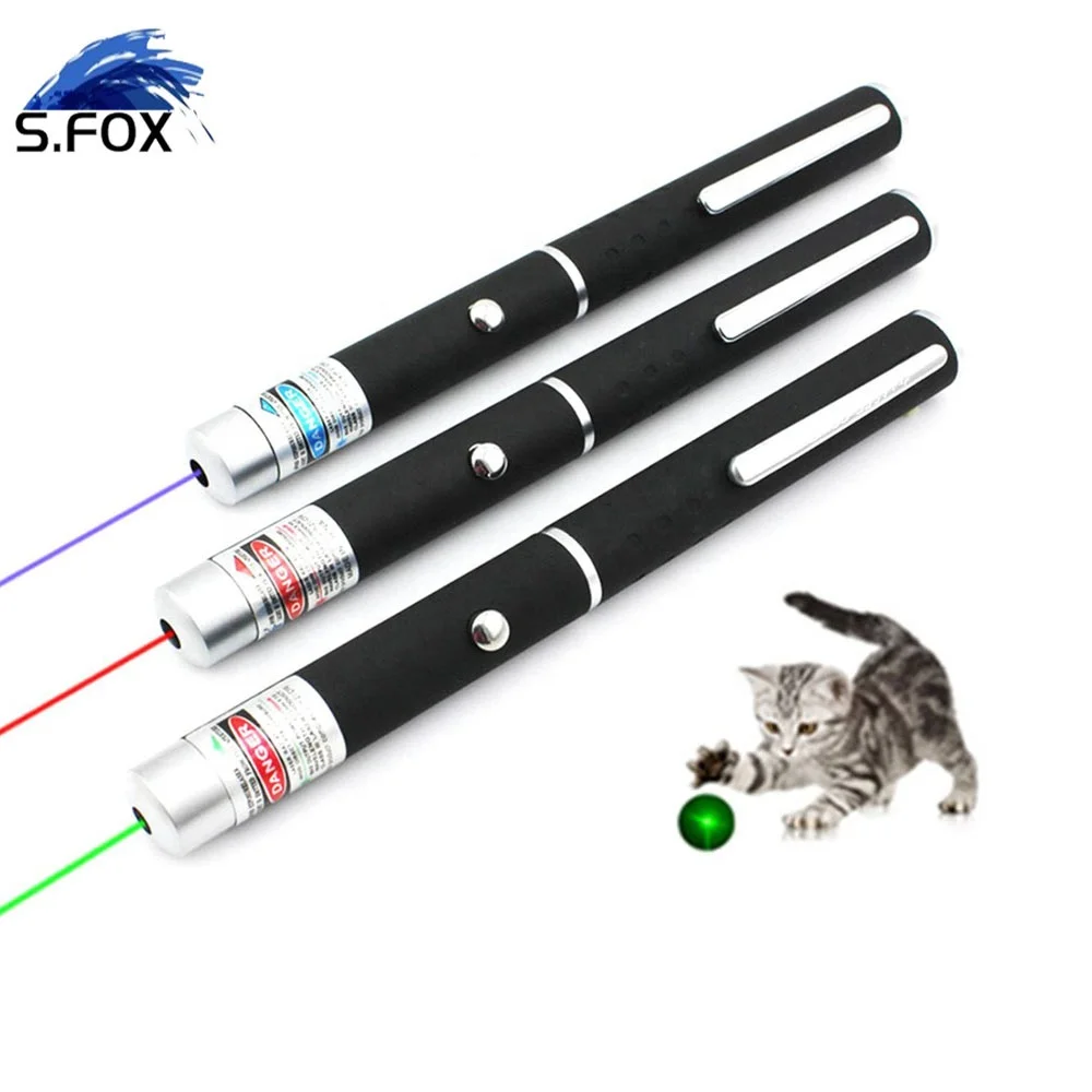 Aluminum AAA Battery Rechargeable Cat Training red Beam Toy Kitten Training Pointer