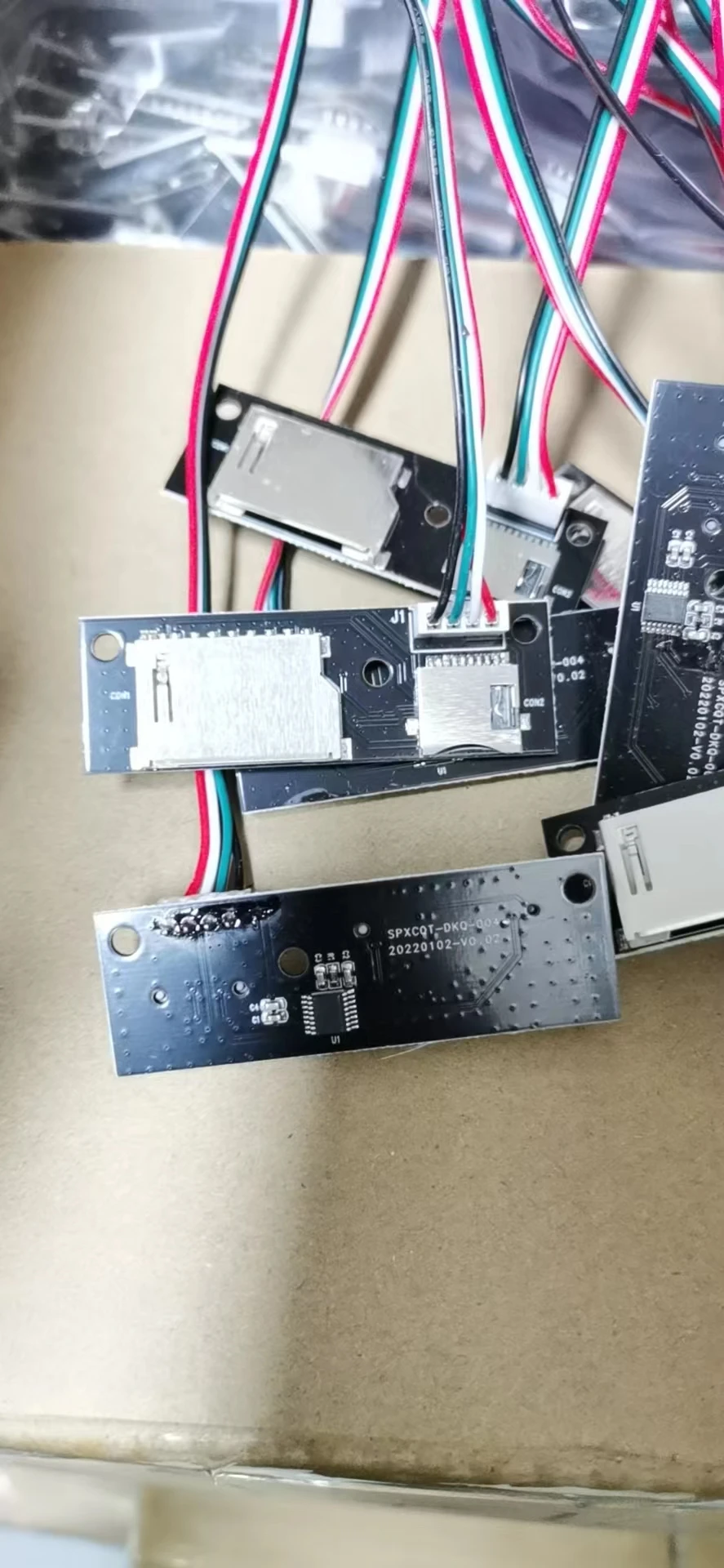 Multi internal card reader pcba  TF/SDHC card reader for decktop