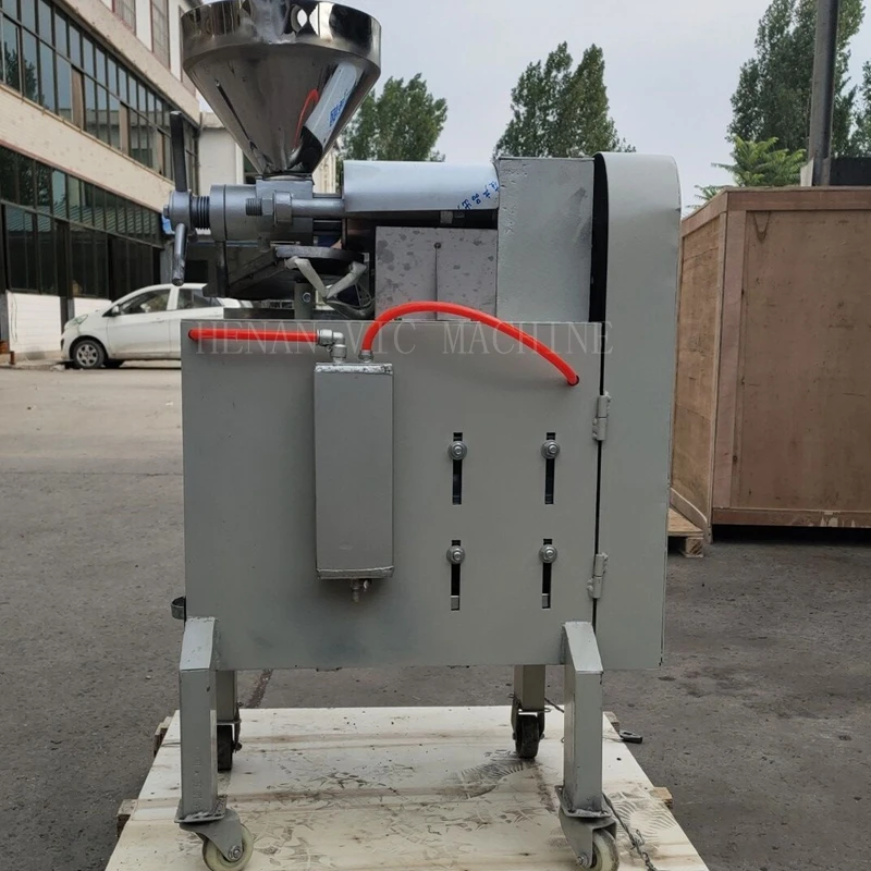 New design 20kg/h home use mini palm coconut mustard cooking oil pressing machine with oil filter