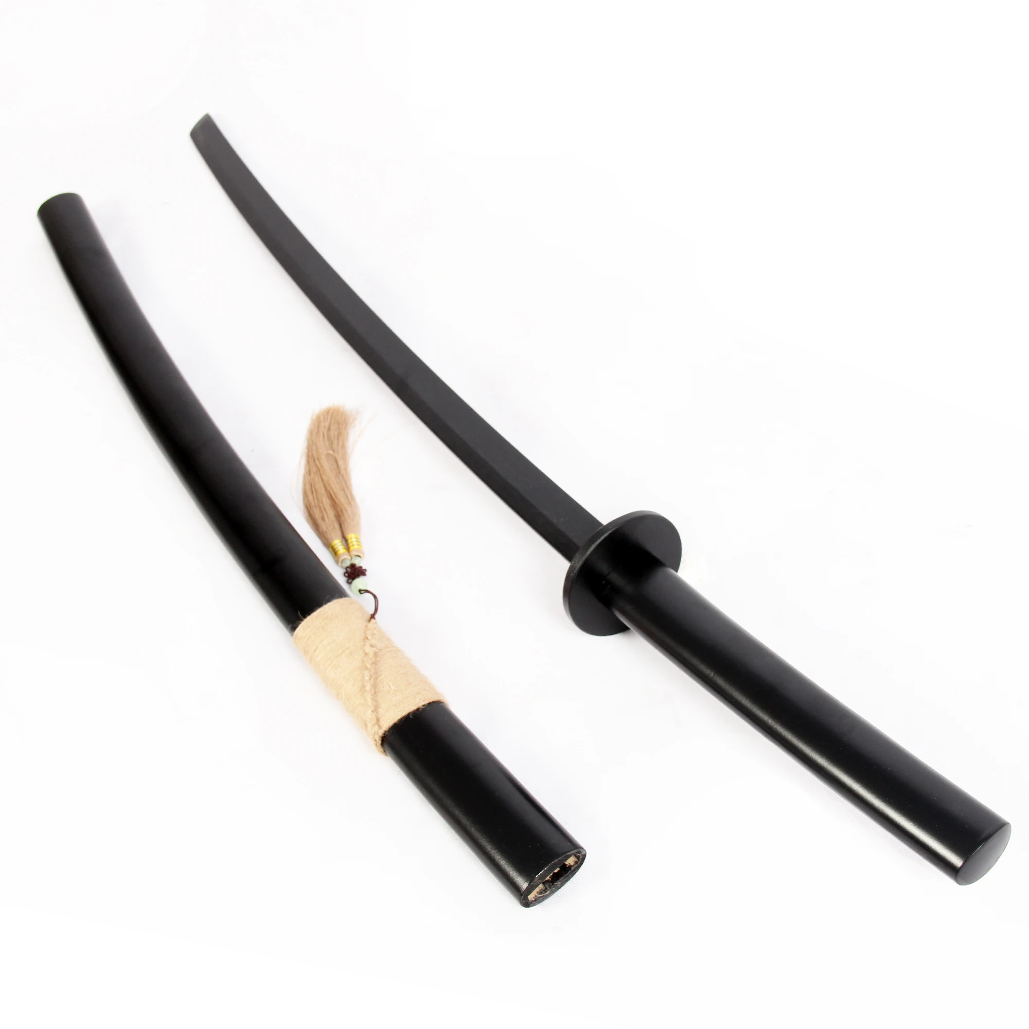 Ming Hu Japanese Iaido Wooden Sword Kendo Martial Arts Beat Training Katana Aikido Bamboo Sword