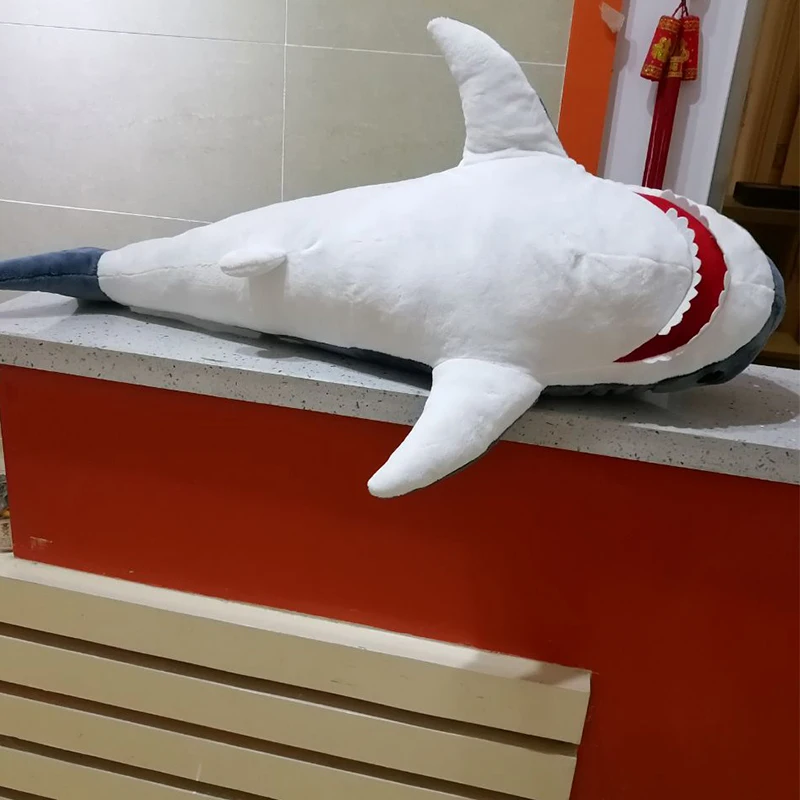 
Custom Big Size Hungry Shark Stuffed Animal Huge Plush Soft Toy 