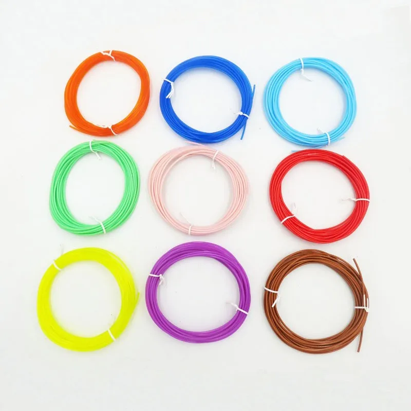 3D Printing Pen 1.75mm PLA Filament Refills 20 Colors 5 Meters Ribbon Filaments Painting Toys for Children 3D Pen