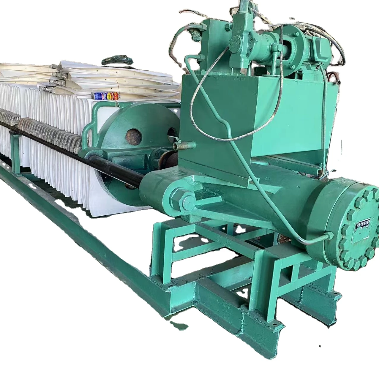 Round Plate Ceramics Mugs Material  Filter Press Machine  Lower Price Filter Press For Clay Filter Press