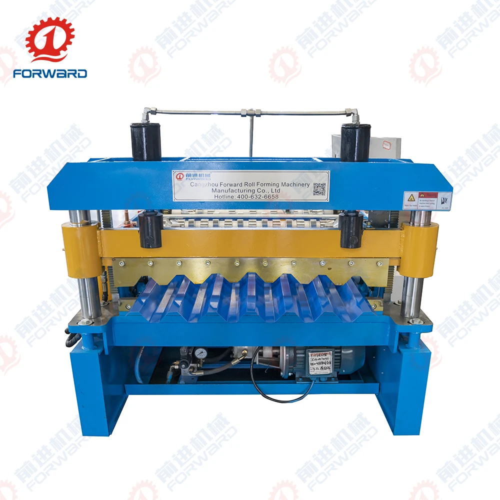 Trapezoidal Roofing Roll Forming Machine High Rib Roofing Panel Roll Forming Machine Ibr Making Machines