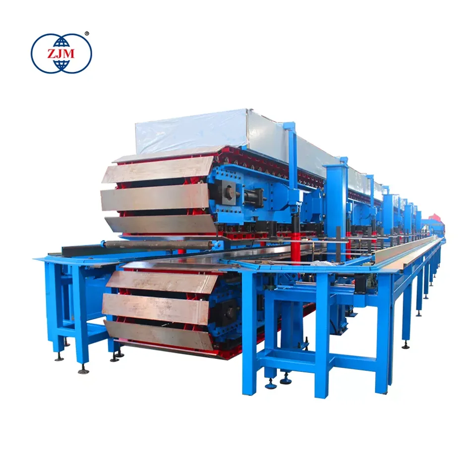 High-accuracy 0.2-0.8mm Thickness Sandwich Panel Production EPS Line with CE Certificated