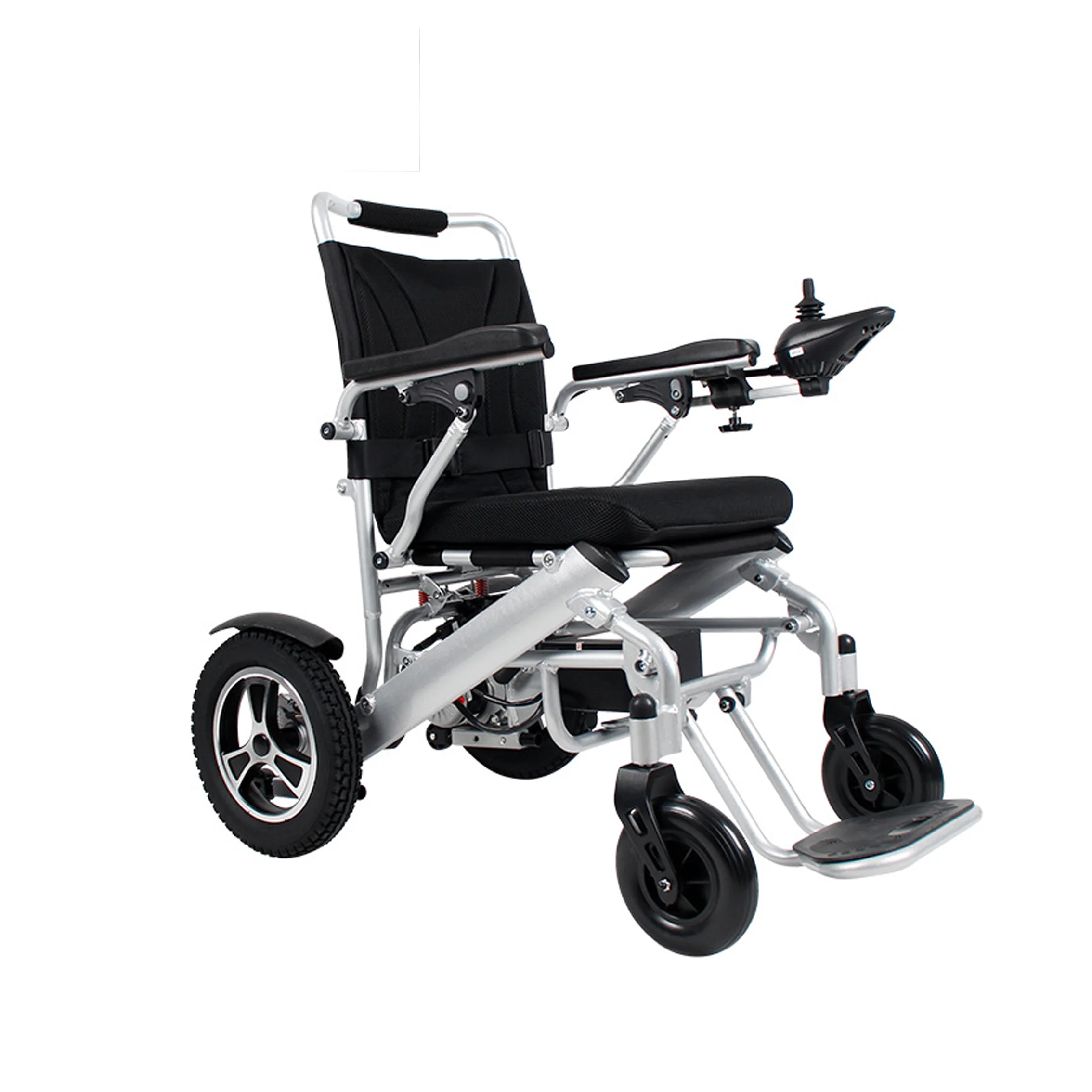 2024 New Folding Lightweight Electric Disabled Manufacturer Disabled Wheelchair with Controller