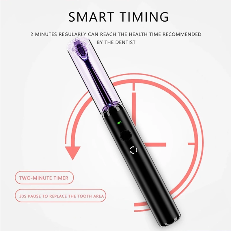 OEM Intelligent Electric Toothbrush Waterproof Sonic Tooth Brush Adults Dental Oral Care Electric Toothbrush With UV Case