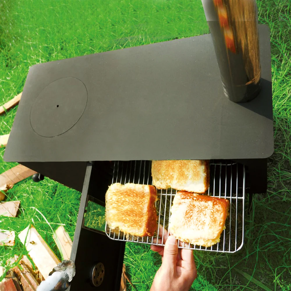 Camping Tent Stove and Wood Coal Cook Stove and Wood Burning Water Heater