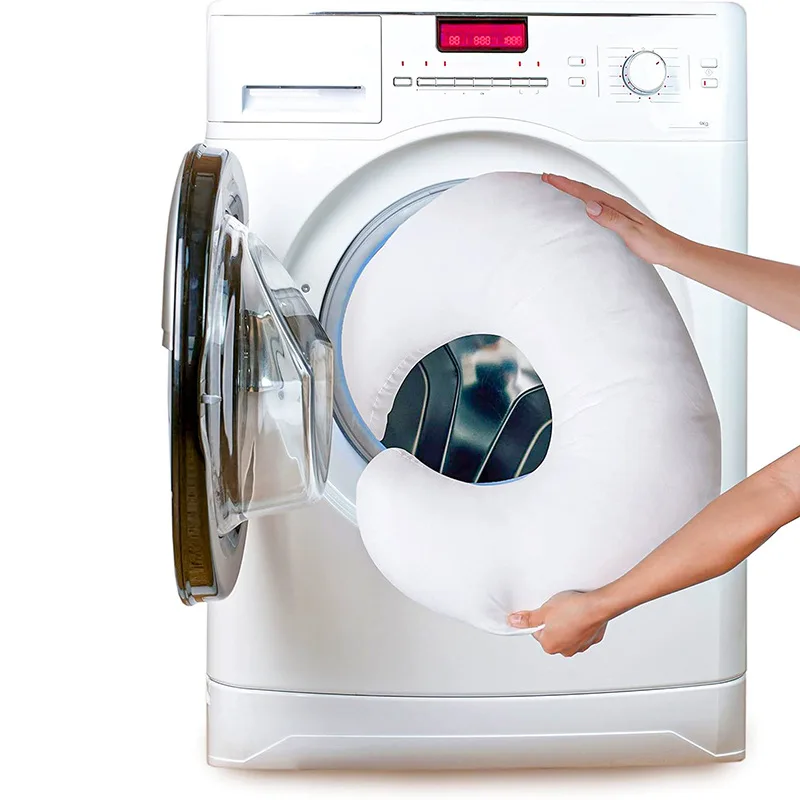 Super Soft Minky Dot U Shape Baby Multifunctional Nursing Breastfeeding Pillow