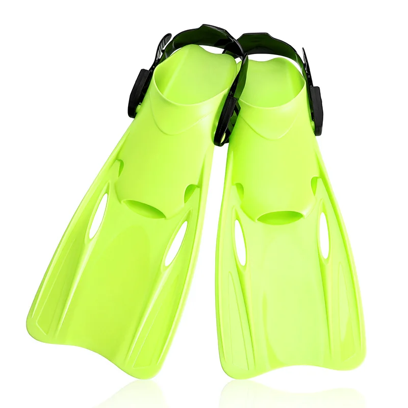 Wave professional open heel adjustable training scuba dive swimming fins