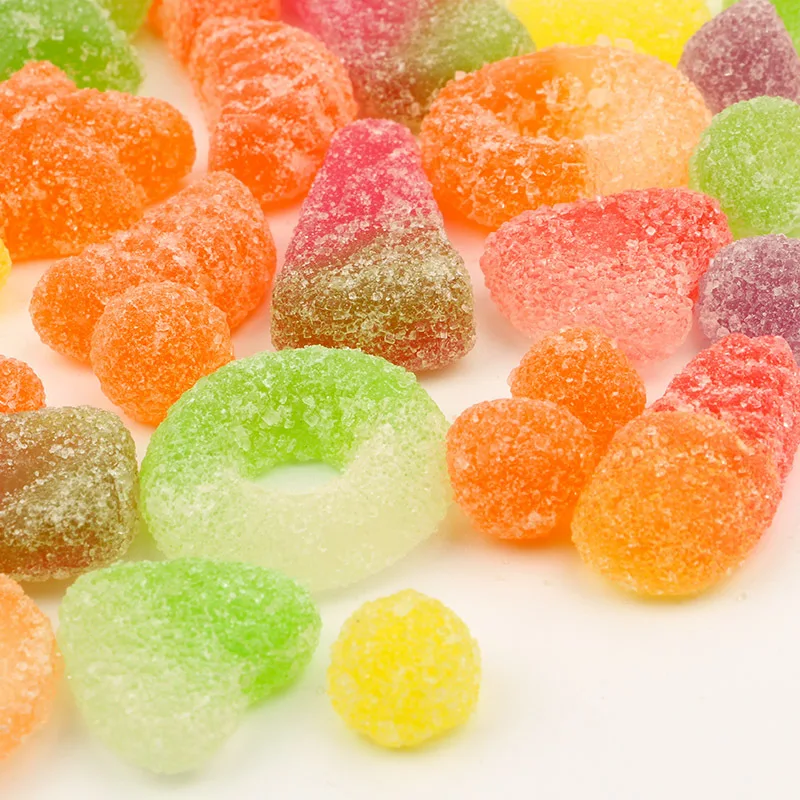 OEM Wholesale bulk packing various gummi sweet halal fruity gummy jelly candy
