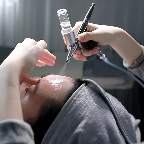 Кислородный спрей для лица инъекция струи омоложение кожи o2 derm маска терапия Oxigen купольный кислородный купол