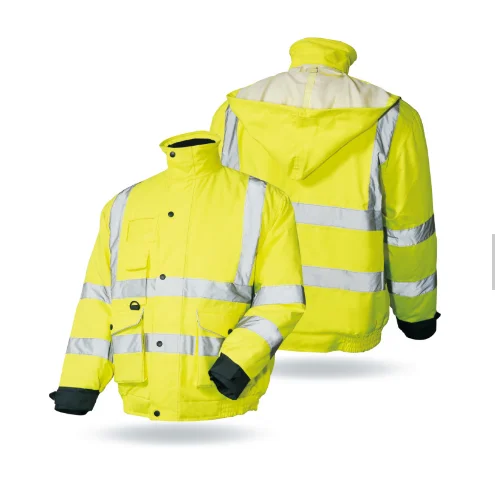 Reflective Road Safety High Visibility Jacket For Construction With Multiple Pockets Reflector Jackets