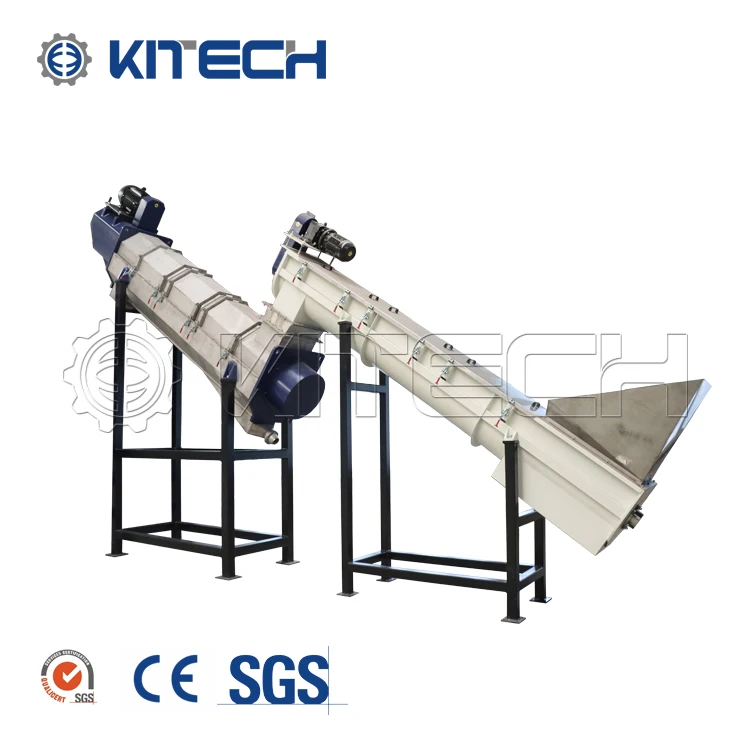 Waste Plastic Recycle Agricultural PP LDPE Film Washing Recycling Machine