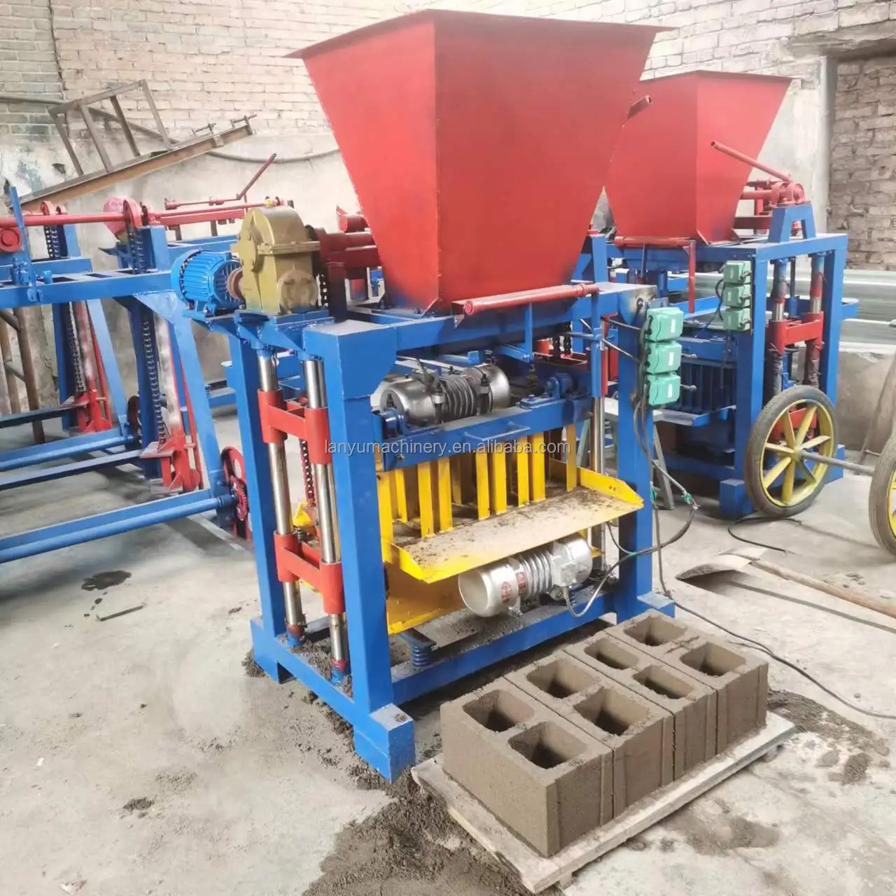 hollow brick making machine/block making machine germany/concrete block making machine for sale