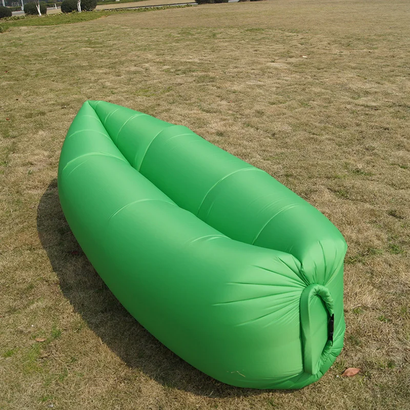 
Easy Open Outdoor Camping Inflatable Lounger Air Chair Lazy Sofa Bed With Carry Bag 