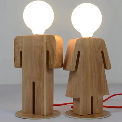 Modern small package wood Design Floor Lamp with Cylindrical Shade Wooden Tripod floor Lamp Hotel E27 Base LED Lighting 20W/30W