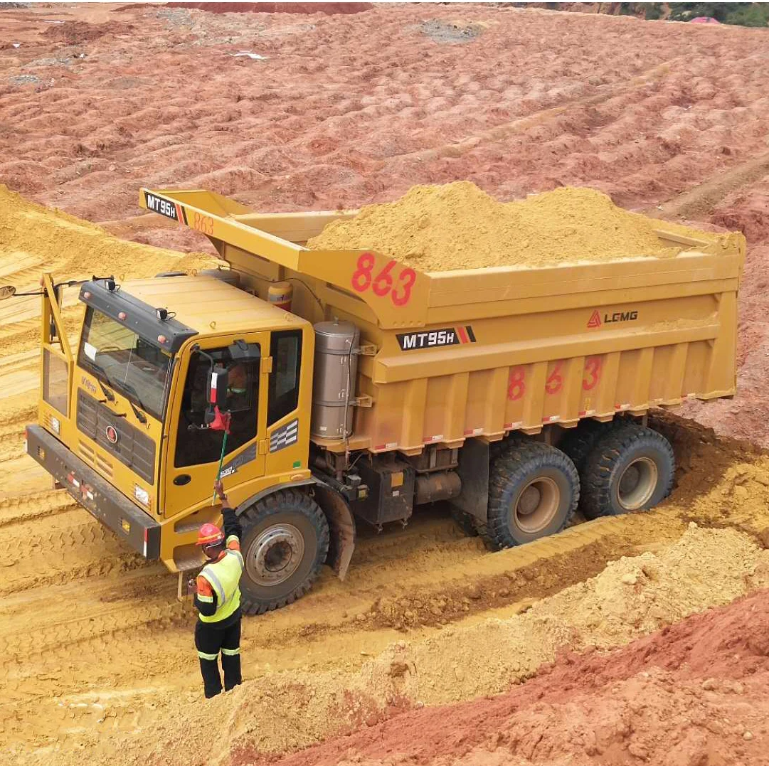 Mining truck LGMG MT86 55 ton payload with Weichai engine