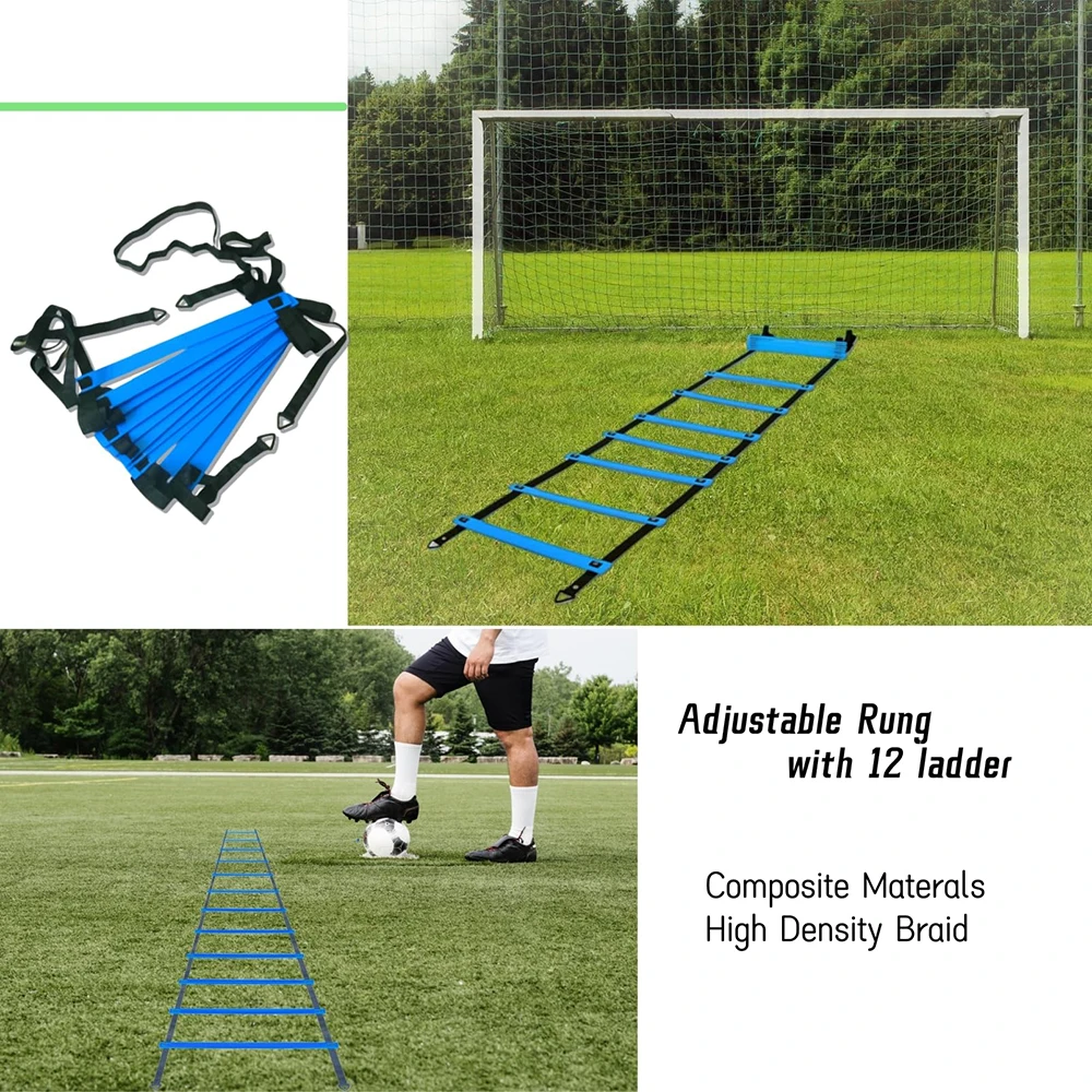Innstar Football Sport Outdoor Agility Training Ladder Set Jumping Logo Disc Resistance Umbrella Speed & Agility Training