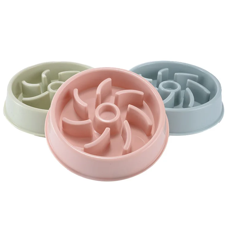 
Hot Sale Eco-Friendly Portable Pet Bowl Silicone Dog Slow Feeder Bowl with Non Slip Fun Feeder 