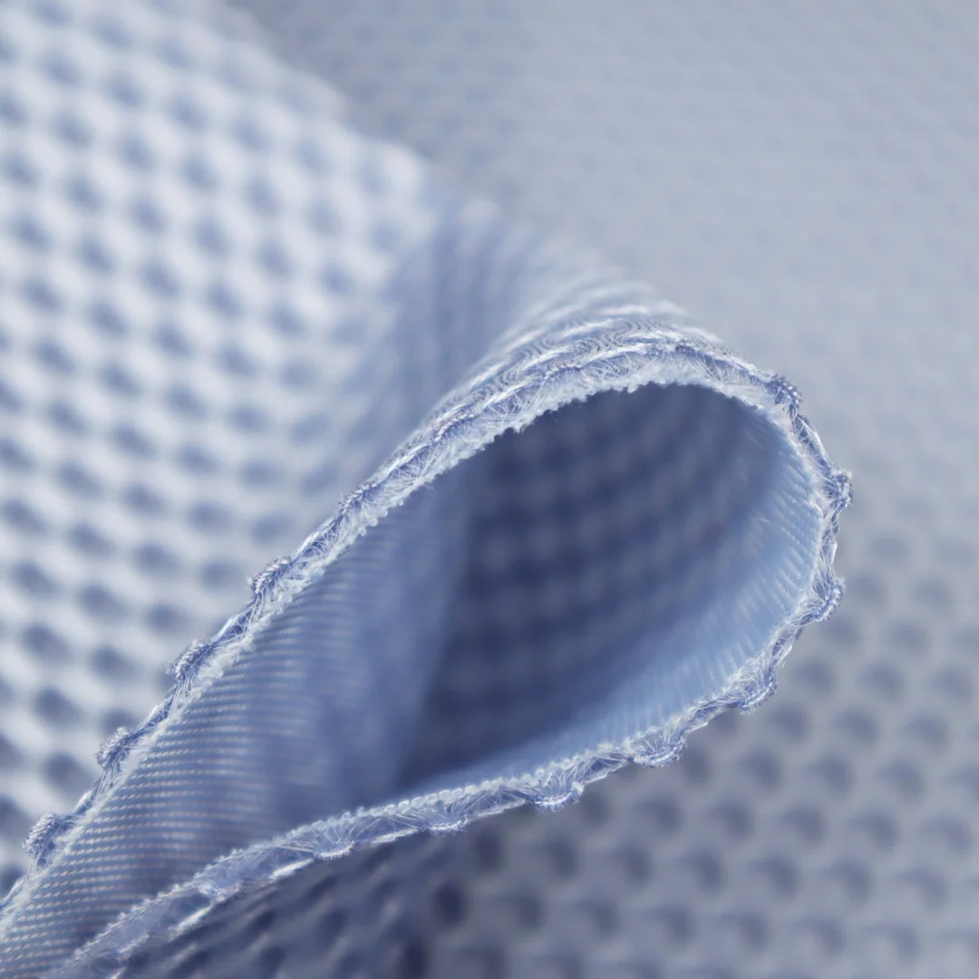 100% polyester sandwich mesh 4d breathable mesh comfortable home textile fabric