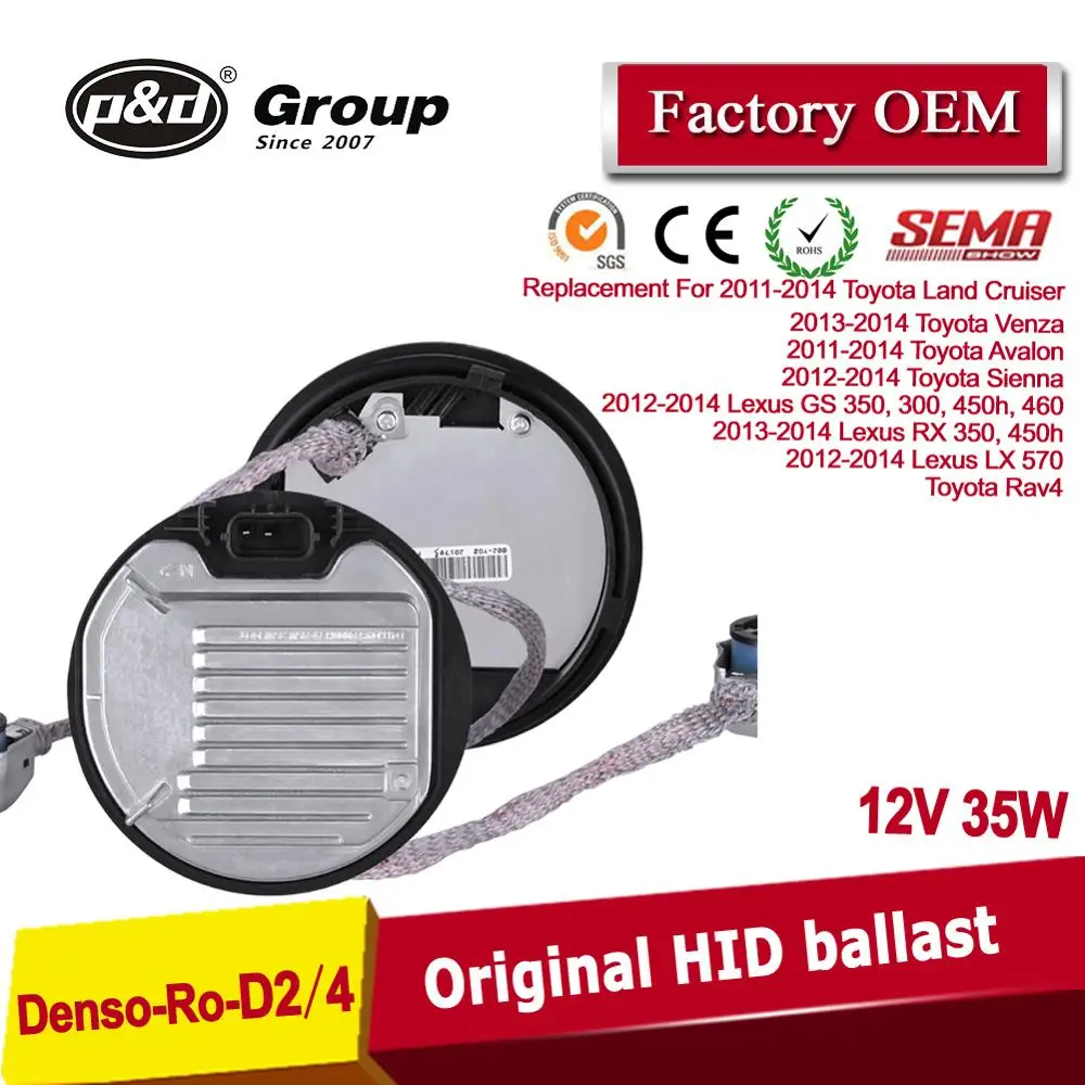 D4S D4R 12V 35W OEM HID Xenon Headlight Ballast Computer Control Unit With Igniter DDLT004 8596-745010