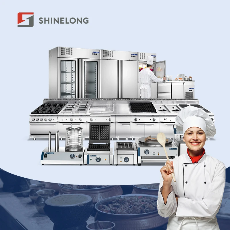 Shinelong Professional Kitchen Commercial Equipment Manufacturer Price of Restaurant Kitchen Equipment