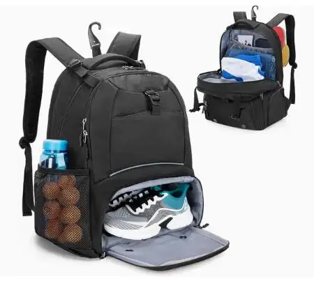 Pingpong Paddle Backpack Holds 4 Racquets Table Tennis Racket Case Protect The Table Tennis Rubber and Racket Multiple Pockets