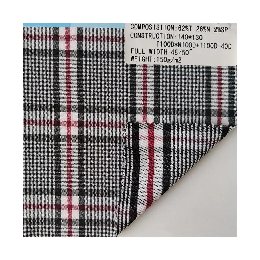 New Design Good Sense Of Hierarchy Yarn-Dyed Polyester /Nylon/Spandex Fabric