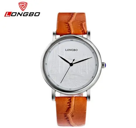 Free shipping Lovers Watch London bridge relievo dial leather strap waterproof business man Climbing sport watch