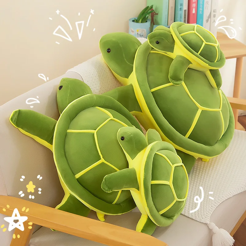 Cute Plushies Ocean Sea Animal Soft Toy Plush Pillows Turtle Stuffed Toys