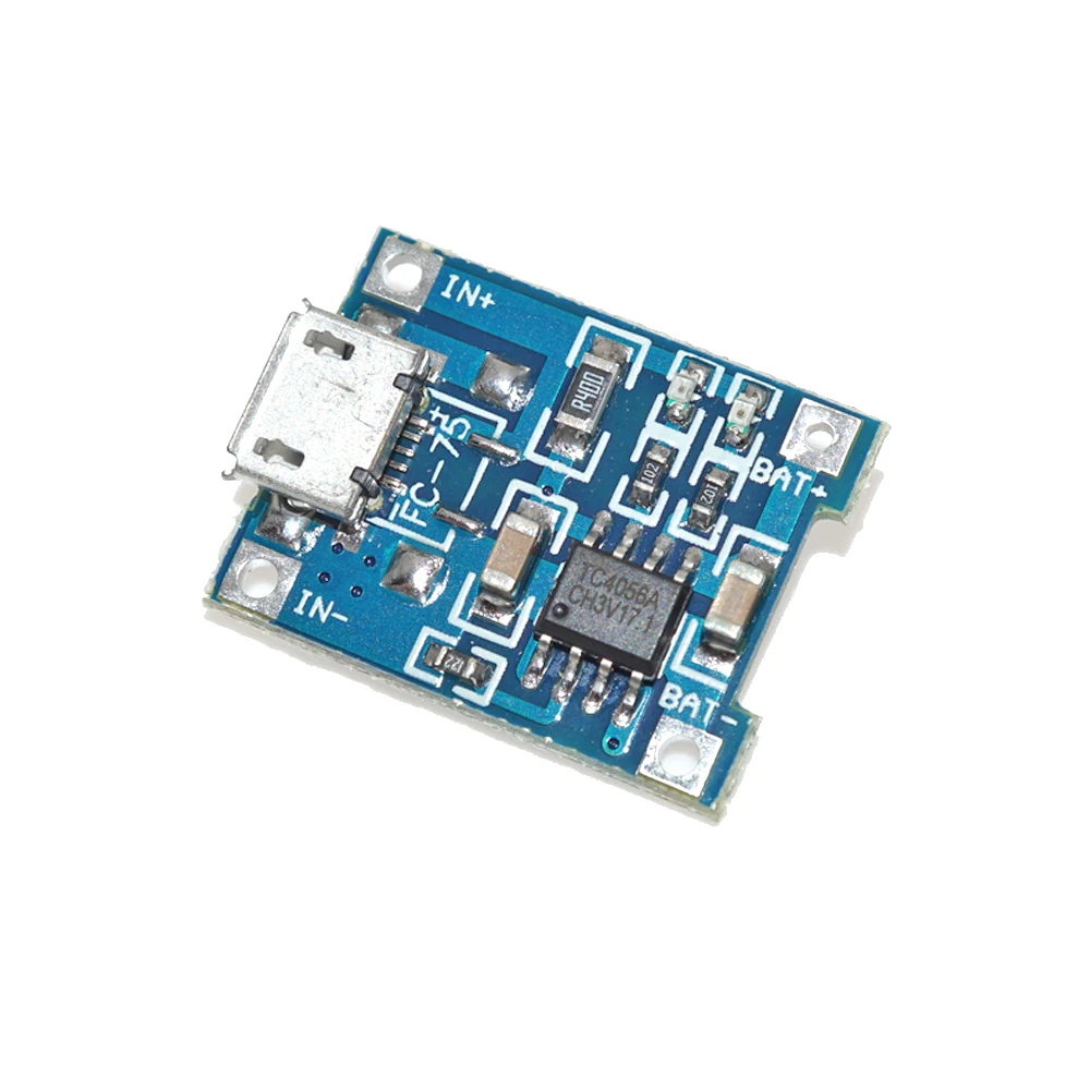 Okystar OEM/ODM 5V 1A модуль зарядного устройства литиевой батареи Micro USB зарядная плата TP4056 зарядное