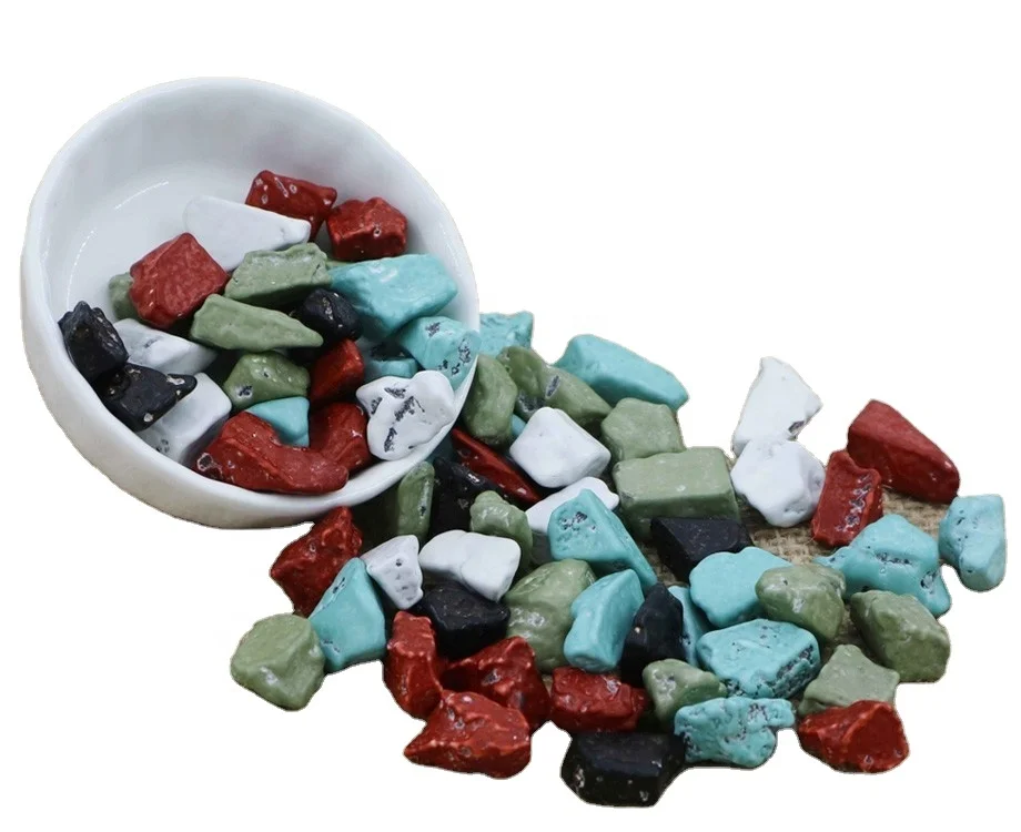 Chinese manufactured high quality stone candy chocolate stone chocolate rocks candy