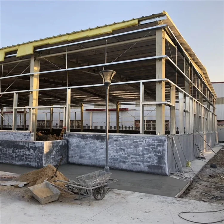 Prefabricated Frame Steel Structure Custom Design Steel Structure Building for Warehouse/Workshop/Supermarket/Hangar