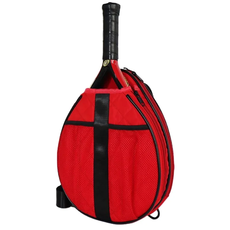 VULCAN pickleball backpack Customized Water Resistant Padded Quilted Sling Bag for Pickleball Paddles