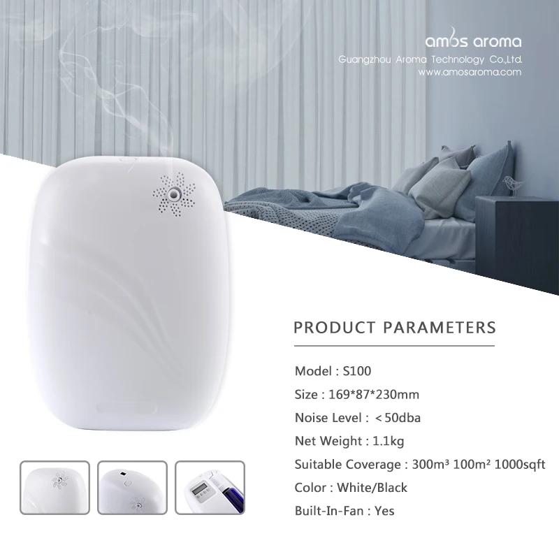 Aromatech system delicate wireless scent fragrance diffuser home air freshener machine