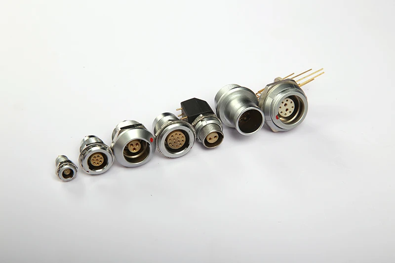 FGG/EGG.00/0B/1B/2B/3B 2 to 32 pin 6 pin 9 pin 12 pin circular self locking push pull connector