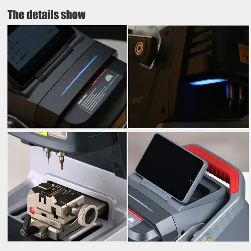 Xhorse Dolphin  II Xp-005L Xp005L Auto Automatic Portable Duplicator Adjustable Screen Built-In Battery Car Key Cutting Machine