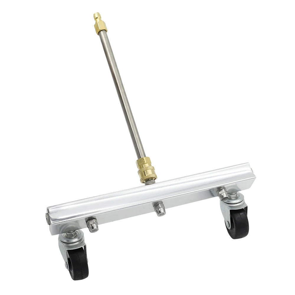 Hydraulic washer surface cleaner attachment 12in high pressure  3 nozzle water broom for Washing Car Pressure Washer