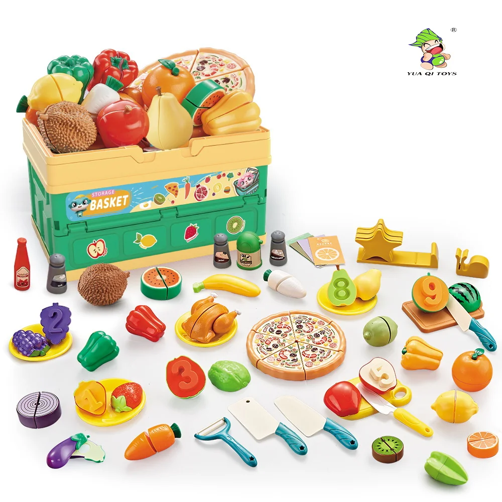 47 шт. пластиковые игрушки для кухни