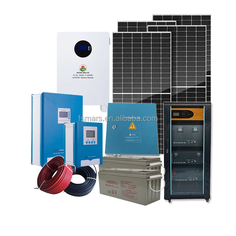 5kw 6kw solar power energy system full package home power complete solar unit 10kw 20kw solar system for house