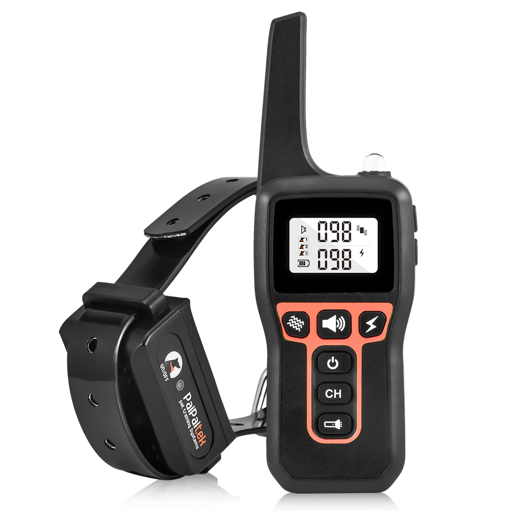 2021 NEW Pet Training dog Trainer Waterproof Slave Electric Shock Collar Remote Control Rechargeable Dog Shock E Collar